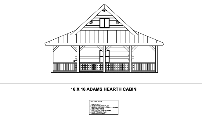 Adams hearth log cabin montana