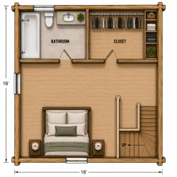 16x16_2ndFloorPlan